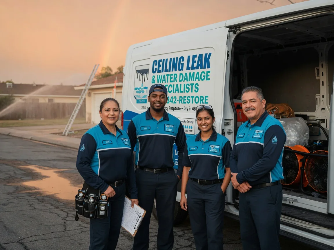 Ceiling Leak Cleanup company in Manderson, SD